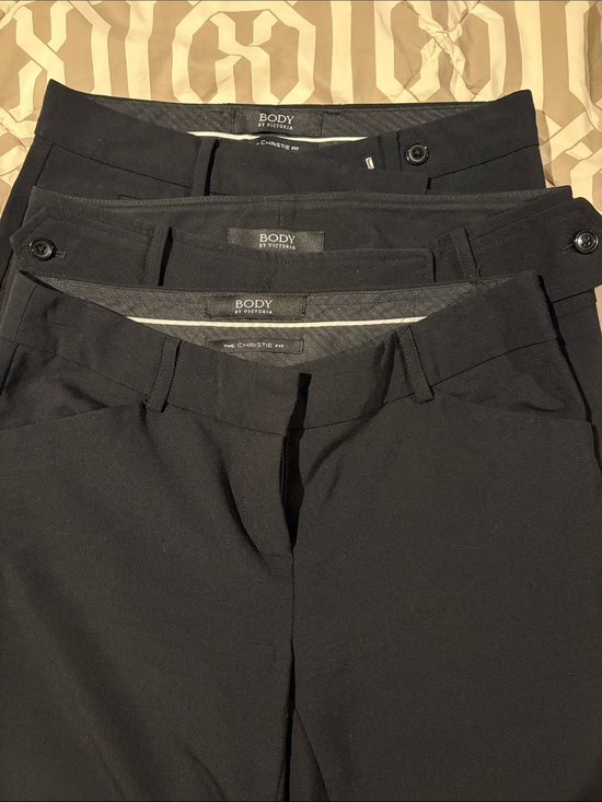 Victoria's Secret Pants - Victoria's Secret Body Black Boot Cut Dress Pants - 3 Pairs!!!